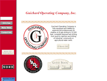 Tablet Screenshot of guichardoperating.com